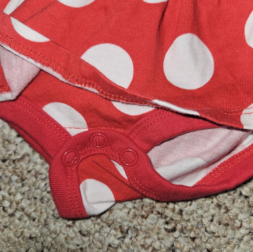 NWOT Disney Infant Girls Minnie Mouse Dress - Picture 3 of 5